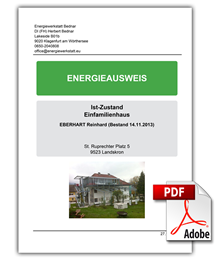 Energieausweis . PDF-Datei [749 kB]