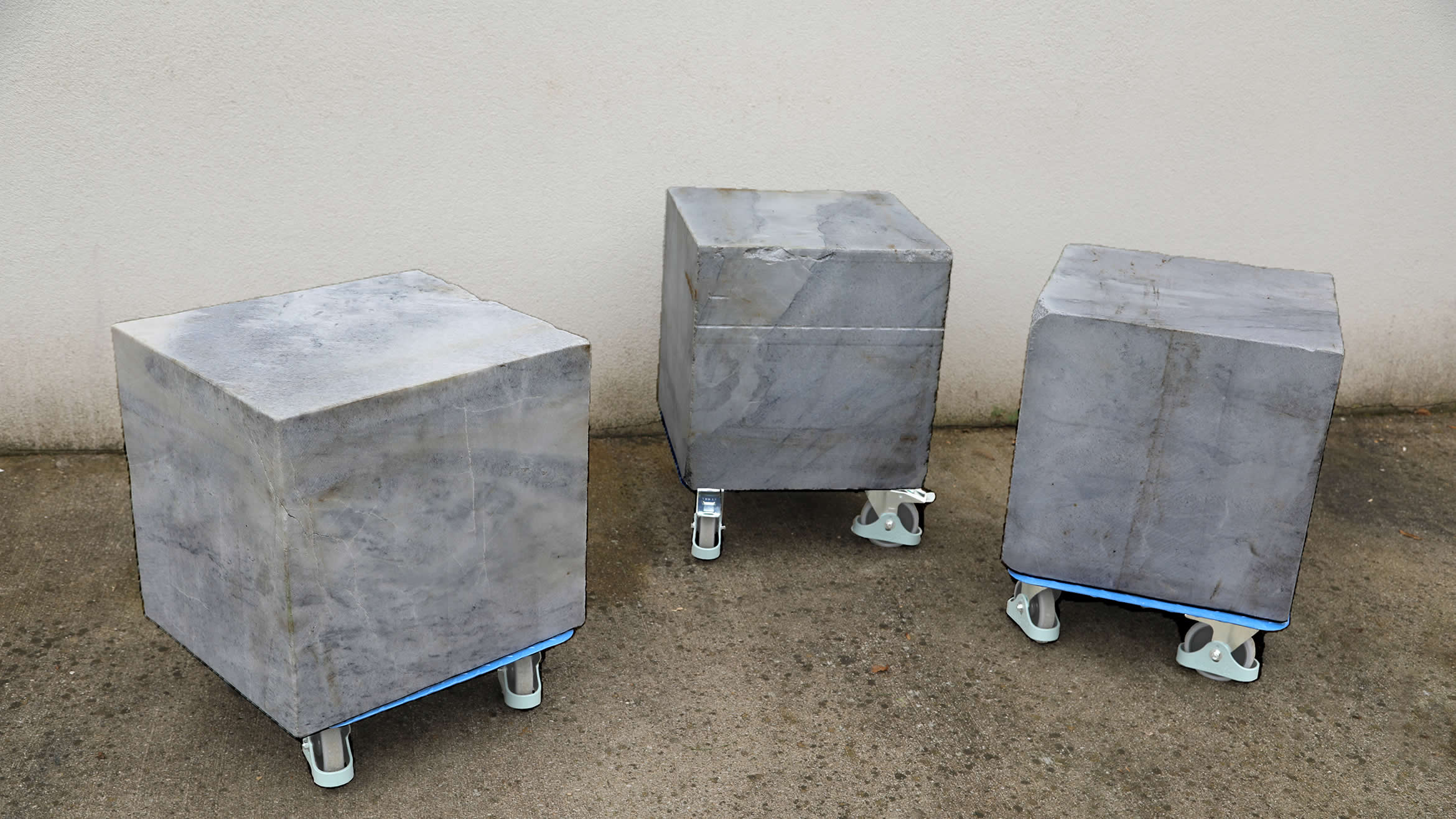 Zuckerwürfel aus Marmor