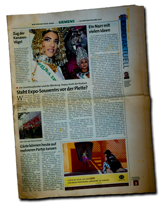 EXPO Journal - Der EXPO-Retter Reinhard Eberhart · 2000-09-09 · Seite 3